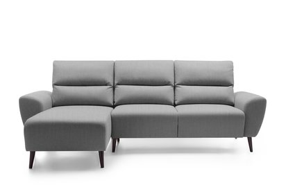 Moon corner sofa bed (Fabric: Monolith 84, Side: Left)