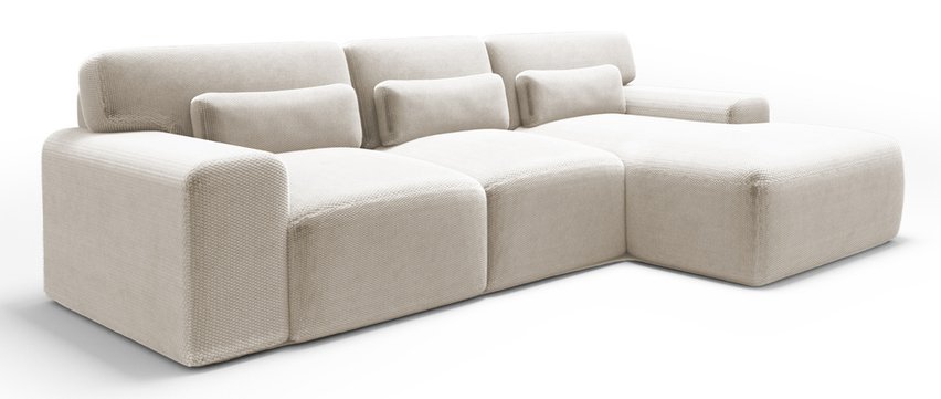 Modular corner sofa Ortimino L-shaped Onega 14 right-hand side