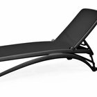 Atlantico Nardi garden lounger made of certified anthracite material