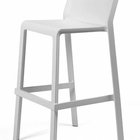 Trill Nardi bar chair made of certified white material