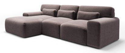 Modular corner sofa Ortimino L-shaped Onega 3 left-hand side