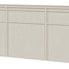 Evo three-door chest of drawers, hanging, 154 cm, sand beige