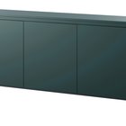 Bemmi three-door chest of drawers 150 cm Dark green
