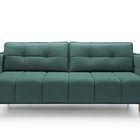 Portosello three-seater sofa bed with storage (Fabric: Castel 75, Legs: Gold)