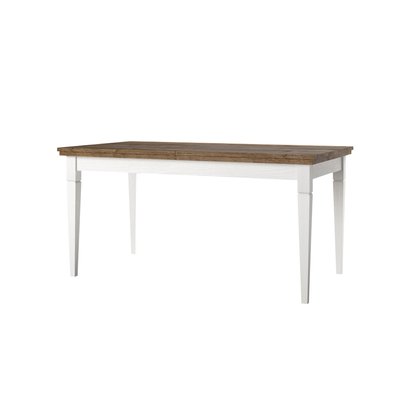 Euglia extendable table 160-240x90 cm Abisko ash with Lefkas oak top 247DJU92