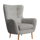 Vence Raven 06 lounge chair, beech legs