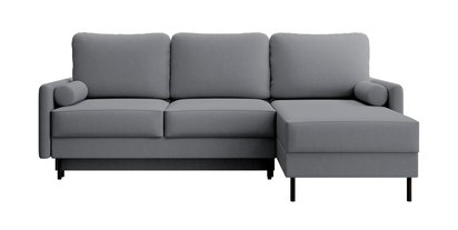 Tomonde L-shaped corner sofa with sleeping function with universal container