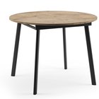 Sommero round table extendable 100 cm Lancelot Oak