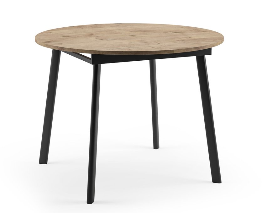 Sommero round table extendable 100 cm Lancelot Oak