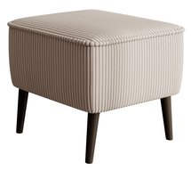 Vence Lincoln 01 footstool, black legs