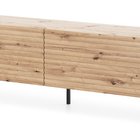 Lammelo TV cabinet 175 cm, oak slats