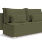 Balla Castel 39 three-seater sofa with container, silver legs