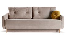 Hollea three-seater sofa with sleeping function Curio 11+48 braided