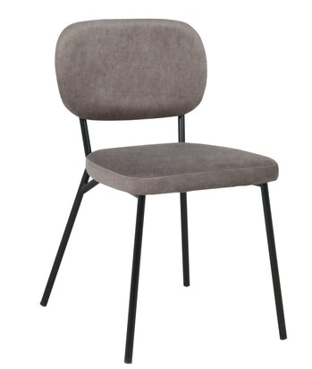 Brevery brown upholstered chair