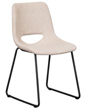 Panessy upholstered chair in beige chenille