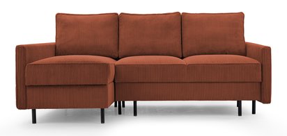 Corner sofa with sleeping function Rosilli L-shaped with container left side Lincoln 52