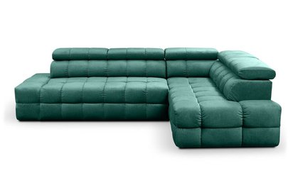 Torazo corner sofa bed with storage (Fabric: Element 20, Side: Right)