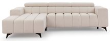 Corner sofa with sleeping function Ragussino L-shaped Sicuro 55 left-hand side