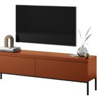 Bemmi TV cabinet 150 cm Brick red