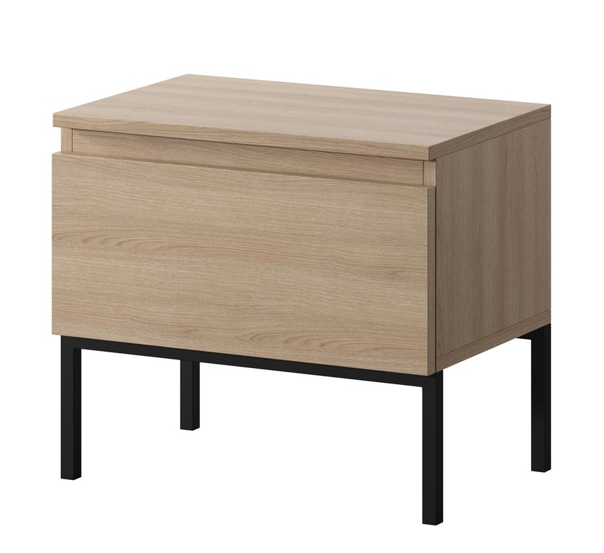 Bemmi Oak Linberg bedside table