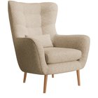 Vence Raven lounge chair, 28 beech legs