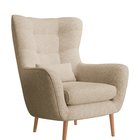 Vence Raven lounge chair, 28 beech legs