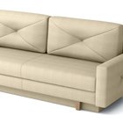 Lartes three-seater sofa bed with storage (Fabric: Monolith 04, Legs: Natural)