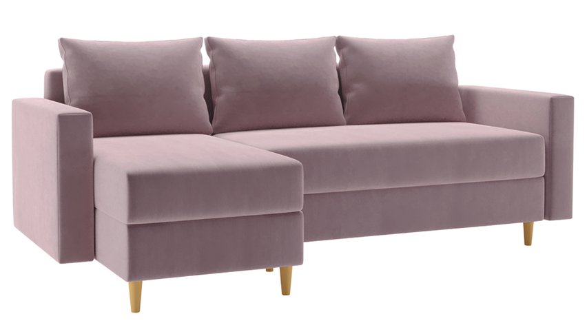 Corner sofa with sleeping function Indeally (Fabric: Kronos 27)