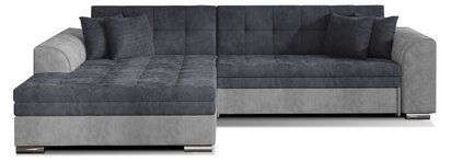 Ralkato corner sofa bed (Fabric: Paros 06/Paros 05, Side: Left)