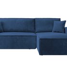 Corner sofa bed Farese New L-shaped with container (Fabric: Poso 05, Side: Right)