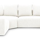 Castellina U-shaped modular corner sofa with backrest on the left Abriamo 4