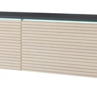 TV cabinet Kane 180 cm matera/gaja oak with lamella decor