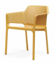 Net Nardi garden chair made of certified yellow material