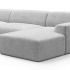 Terrafino U-shaped modular corner sofa with backrest on the left Onega 8