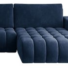 Consive U-shaped corner sofa bed (Fabric: Lukso 40, Side: Right)