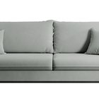 Volio three-seater sofa with black legs