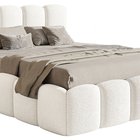 Upholstered bed 180x200 cm Cloudy II with Catch Me 01 container, metal frame
