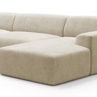 Terrafino U-shaped modular corner sofa with backrest on the left Onega 14