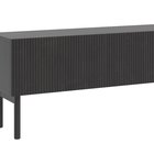 Nolie TV Cabinet 175 cm Standing Ash Portland Black