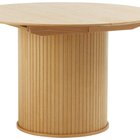 Gativel extendable table 120-167 cm slats natural oak
