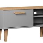 Sakena TV cabinet 160 cm gray