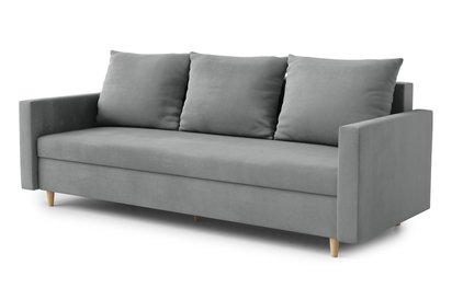 Calluto sofa bed with Kronos 53 velvet container