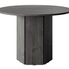 Table Hexa 110 cm Frêne Portland Noir
