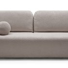 Lambina three-seater sofa with Abriamo 02 boucle container