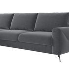 Softano L-shaped corner sofa with sleeping function with Cloud 84 container, easy-cleaning, hydrophobic, left-sided