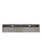 Rednaw TV cabinet with two drawers, 140 cm