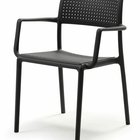 Bora Nardi garden chair with armrests made of certified anthracite material