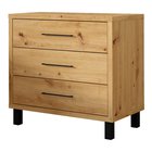 Chest of drawers with three drawers Azelle oak Artisan