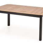 Yellion extendable table 160-220x90 cm artisan oak/black
