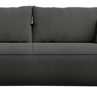 Ovo three-seater sofa bed with storage Sicuro 80 chenille